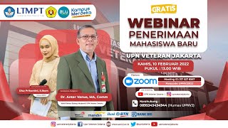 🔴 LIVE  | Sosialisasi Penerimaan Mahasiswa Baru (PENMARU) Tahun 2022