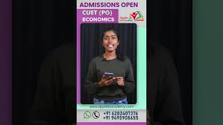 #shorts CUET (PG) Economics 2024 | Application Details | Online Classes | Apple B Academy