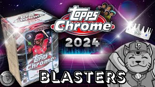 2024 Topps Chrome Blaster Box Rip 🍀 5 Blaster Box Rip 🍀 Jackson Five 🔥😜🍀 Jackson Holiday Banger