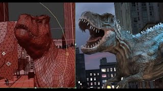 Making a Dinosaur 3d Short ¨Clever Girl¨