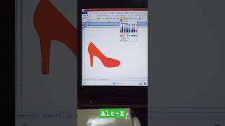 how to insert 👠 shoes symbol shortcut key in word #tech #reels #viral #shortcutsRemix #us#uae