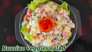 Russian Veggies Salad | Pinoy-style salad recipe •Herbert Bracero