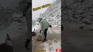 Snow Storm #youtube shorts #viral trending