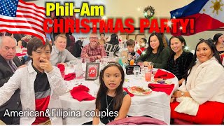 CHRISTMAS PARTY OF PHIL-AM COMMUNITY SA AMERICA 🇺🇸🇵🇭#filipinamarriedtoforeigner #filamcouple