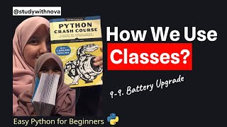 #60 Let's Code Python Crash Course | studywithnova