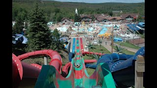 Triple Venom: AWESOME Body Slides POV at Camelbeach Mountain Waterpark Pennsylvania