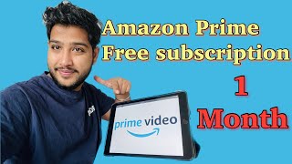 How to get amazon prime free subscription | #amazonprime #freesubscription #primevideo