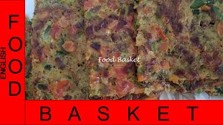 Vegetable Egg Omelette |  Vegetable Egg Omelette recipe in English | Indian Egg recipes