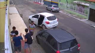 Flagrante de assalto em Aracaju SE