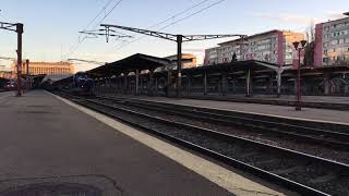 Busy moment in Bucharest Nord railway station