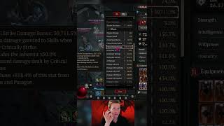 30.000 Crit Damage YES SPIRITBORN Diablo 4 Vessel of Hatred