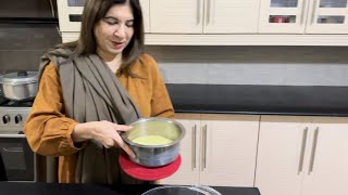 MAKING JALEBI PUDDING🍨🍮||UZMA’S KITCHEN KA YUMMY FOOD 🥘