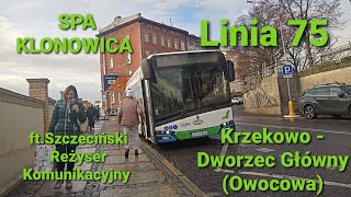 SPA Klonowica, linia 75 - Solaris Urbino 18 IV Hybrid #1899  ft.Szczeciński Reżyser Komunikacyjny