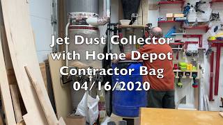 Jet Dust Collector with Trash Bag