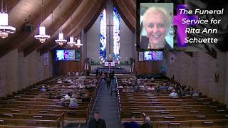 5-23-24 Rita Schuette Funeral Service