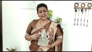 MLA roja campaign clay ganesha జై గణేశా