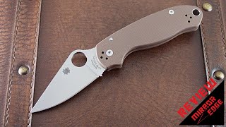 Spyderco Para 3 S35VN Review