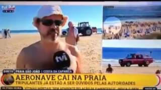 Entrevista ao Pai da Menina que faleceu atropelada por uma avioneta na praia da Caparica