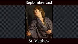 Sat Sep 21 2024 - St. Matthew