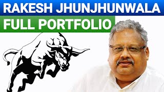 RAKESH JHUNJHUNWALA PORTFOLIO | Rakesh Jhunjhunwala Shares List | Stock Market School