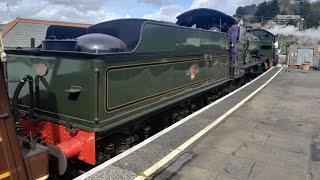 Paignton and Dartmouth Steam Railway: The Return of 7827 Lydham Manor (26/3/2024)