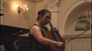 Karmen Pečar plays Sarasate Zigeunerweisen on cello