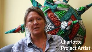 POSITIVE art exhibition - project artist Charlotte