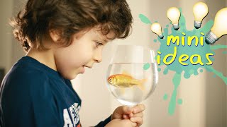 💡 MINI IDEAS de FOTOS 📸 (para hacer en casa) 🏠- "Little fish"