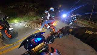 Nos tocó devolvernos por.. 🚨👮🏻‍♂️🚔 #ns200 #contenido #parati #fyp #viral #motos #susto #salimos