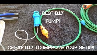 The Best D.I.Y Camping Pump| How To Improve Your Adventure Kings Any Source Pump!