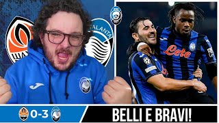 L' ATALANTA PIU' BELLA, L' ATALANTA EUROPEA! SHAKHTAR - ATALANTA 0.3