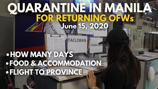 Going Home to the PH as OFWs | Our Quarantine In Manila (Vlog)