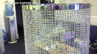 Made to measure, custom Made Crystal Chandelier lamp shades 2 from First Class Lighting LTD