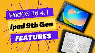 iPadOs 16.4 | iPadOs 16.4 in iPad 9th generation | Features explained |