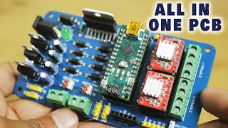 This PCB is all you need | Multipurpose PCB for Arduino projects