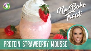 Keto Strawberry Mousse Recipe (Sugar-Free & High Protein)