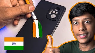 Customising My Old Mobile Cover 🔥 | Independence Day Special 🇮🇳