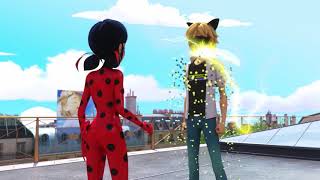 CatNoir reveals to Ladybug (Clip)