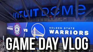 Game Day Vlog | Clippers vs. Warriors