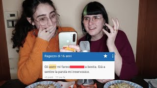 ASMR ITA | MUKBANG: I SEGRETI DELL' ASMR 🤫🌸 | EATING SOUNDS E WHISPERING