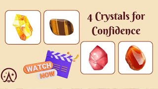 4 Crystals for Boosting Confidence💎🩵