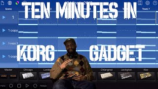 T. M. I. Korg Gadget (Beat Making Video) #beatmakeristhesquad #jamuary