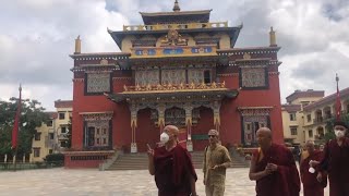 His Eminence Dzongsar Jamyang Khyentse Rinpoche visit to Shechen Monastery | Dilgo Khyentse Rinpoche