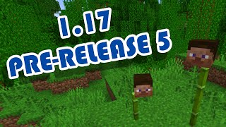 1.17 Pre-Release 5 | Bamboo Lag & Player Heads! | Minecraft News