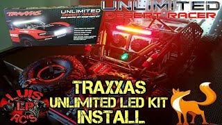 Traxxas UDR Light Kit Install Upgrade