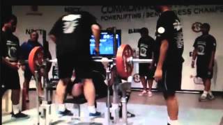 Joe's Bench at the Commonwealth & Oceania Powerlifting Championships 2013