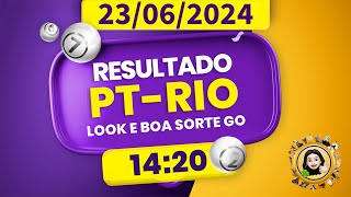 Resultado do jogo do bicho ao vivo - PT--RIO 14:20 - 23-06-2024