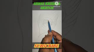 HOW TO DRAW SHREE KRISHNA STEP BY STEP#shortsviral#krishnasketch#krishna#drawing