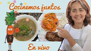 Hagamos el almuerzo juntos / limpieza / hogar / receta