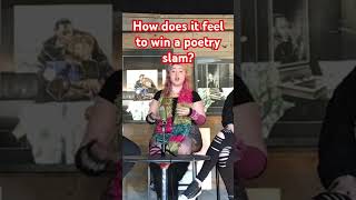 How does it feel to win a poetry slam? #poetryslam #poet #womenempowerment #women #creatoreconomy